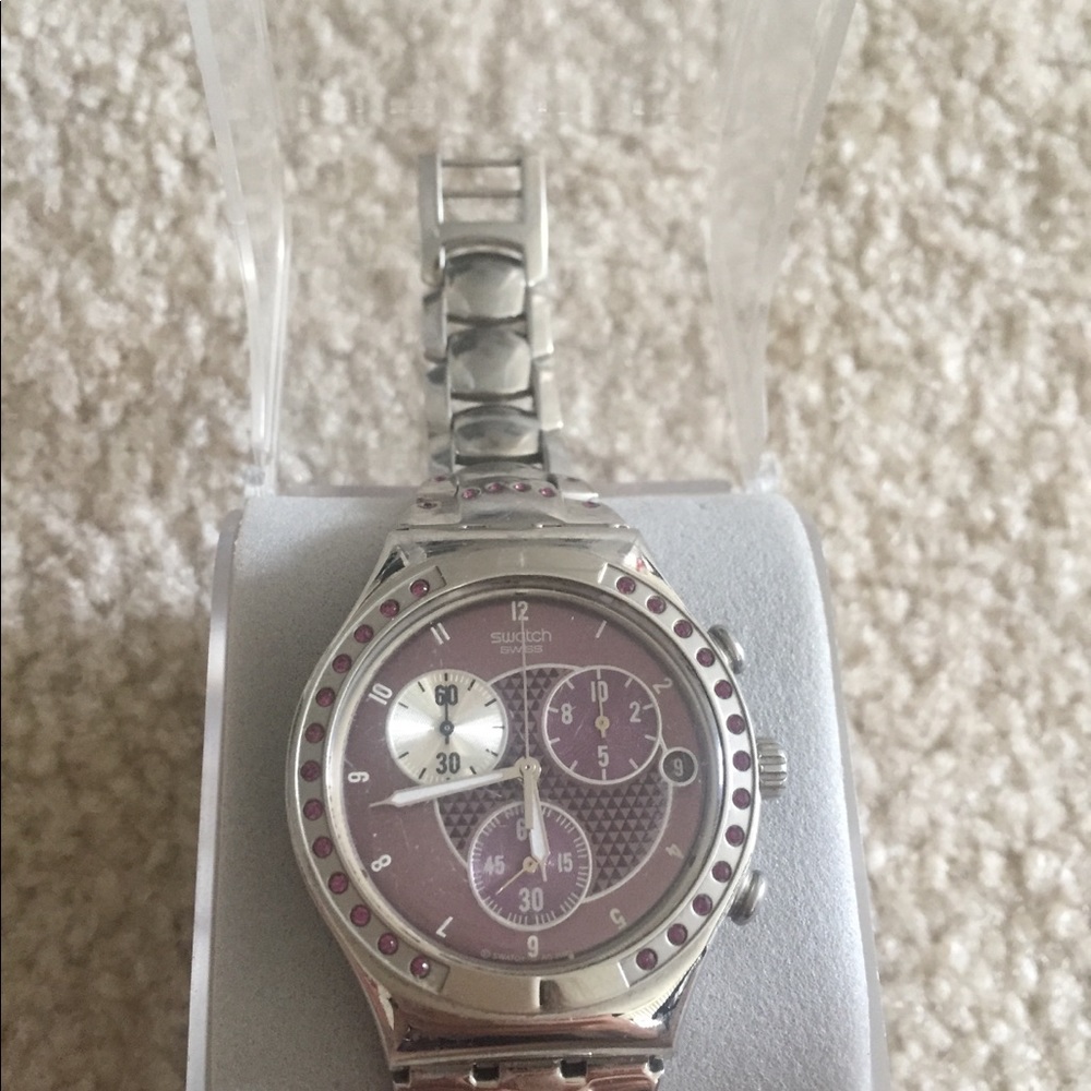 Swatch watch 💜 - Picture 2 of 5